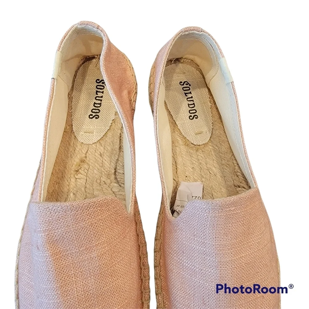 Soludos Smoking Slipper Platform Shoes Women's Size‎ 8
